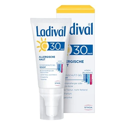 Abbildung von Ladival Sonnenschutz Allergische HAUT FÜR DAS GESICHT, LSF Sonnenschutz, Größe: 200 ml,