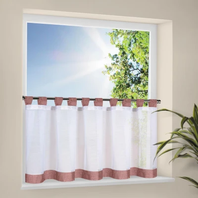 Abbildung von Happy Home Scheibengardine &quot;CARA&quot;, (1 St.), HxB: 50x150, Webware &quot;Made in Germany&quot;