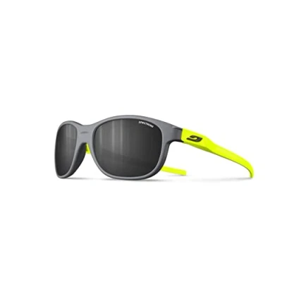 Abbildung von JULBO Unisex Kids Arcade Sunglasses, Grau/Neongelb, One Size