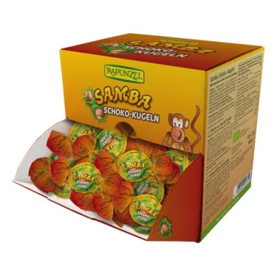 Abbildung von Rapunzel Samba, Schoko Kugeln gefüllt, 600g