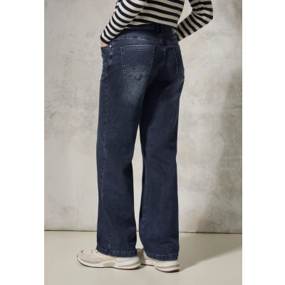 Abbildung von Cecil Flared Jeans, Damen, Größe: 29x32, Blau