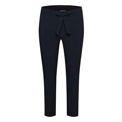 Abbildung von KAFFE CURVE Pants Suiting KCjia Damen Hose Casual Anzughose Große Größen Midnight Marine 42