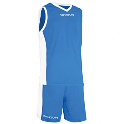 Abbildung von Givova Ensemble Basket POWER Bleu Marine / Jaune Taille XS
