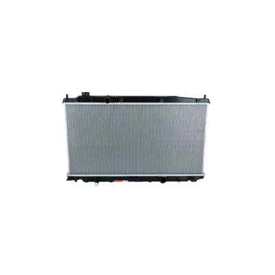 Abbildung von NRF 53194 Kühler, Motorkühlung Aluminium 677 350 16 Kühlrippen gelötet HONDA: Jazz 3 Schrägheck