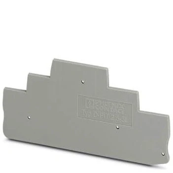 Abbildung von PHOENIX Contact D PT 2.5 3L End Cover 100.2 mm Length 2.2 Width 5.02 Height Grey , 50 Stk