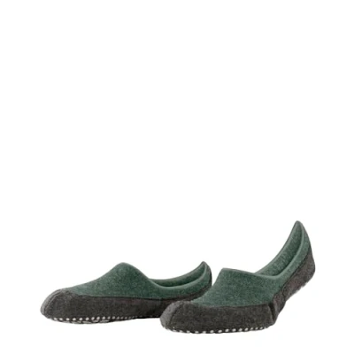 Abbildung von FALKE Herren Cosyshoe Invisible M HP Wolle Rutschhemmende Noppen 1 Paar Stoppersocken, Grün (Tundra Pine 7117), 41 42