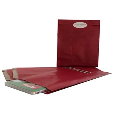 Abbildung von agipa 101652 Geschenkumschläge aus Kraftpapier, mittel, rot