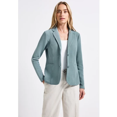 Abbildung von Street One Basic MIT Struktur Blazer, Damen, Größe: 34, Blau