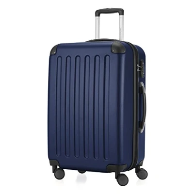 Abbildung von HAUPTSTADTKOFFER SPREE Hartschalen Koffer Trolley Rollkoffer Reisekoffer, 4 Doppel Rollen, 65 cm, 74 L, Dunkelblau, 1 Stück