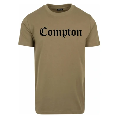Abbildung von Mister Tee Compton Tshirt print, Herren, Größe: Small, Olive