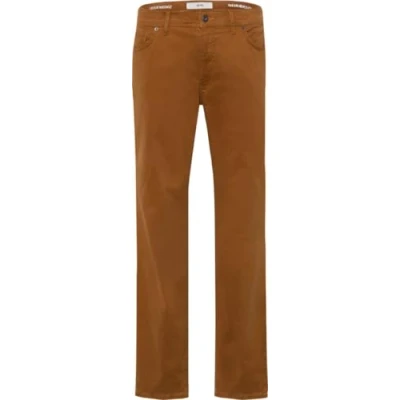 Abbildung von BRAX Style Cadiz Stoffhose, Herren, Größe: 36x32, Curry