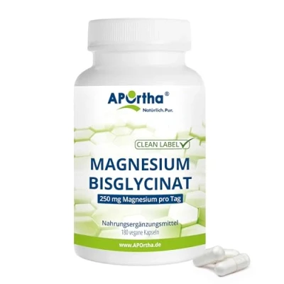 Abbildung von APOrtha® Magnesiumbisglycinat Kapseln 180 St