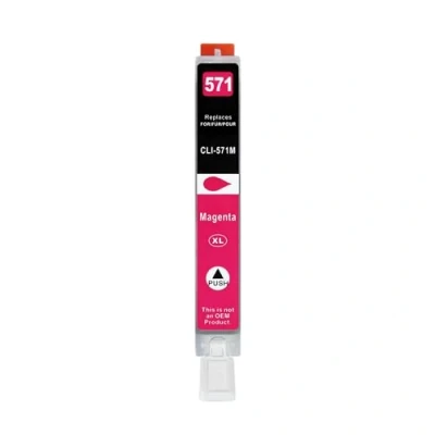 Abbildung von 1 XXL Druckerpatrone kompatibel zu CLI 571 M Magenta für Canon PIXMA MG5750 MG5751 MG5752 MG5753 MG6850 MG6853 MG7750 MG7753 TS5050 TS5053 TS5055 TS6050 TS6052 TS8050 TS8053 TS9050 TS9055