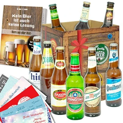 Abbildung von Geschenk für Männer/Bier aus aller Welt/Geschenkset Männer Geburtstag