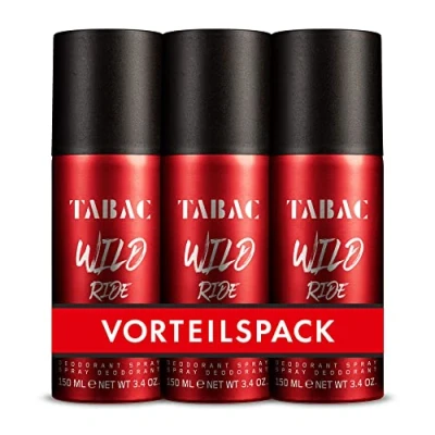 Abbildung von Tabac® Wild Ride Vorteilspack: Deodorant Spray aufregend aromatisch frisch weckt Abenteuerlust 3x 150ml