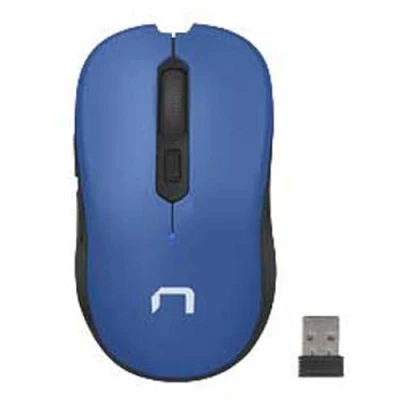 Abbildung von BigBuy Home Raton Toucan Wireless 1600 DPI OPTICO Azul Blanco NATEC