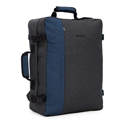 Abbildung von blnbag M3 Kompakter Ultra leicht Reiserucksack, 35 Liter, Funktional einsetzbar mit gepolsterten, längenverstellbaren Schulterriemen oder als Tragetasche Trageriemen, Unisex, Mint