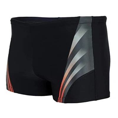 Abbildung von Aquarti Badehose Herren Kurze mit Streifen