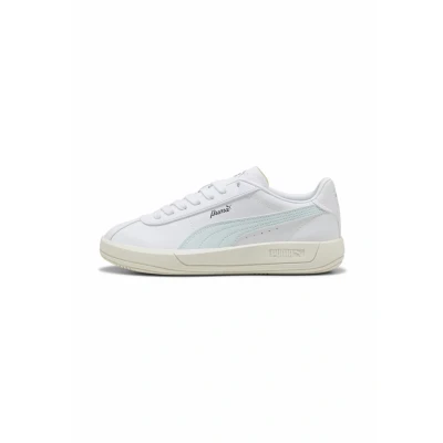 Abbildung von Puma Club Klassika SL Sneakers Damen Schuhe White/Sea Glass/Silver Größe: 41