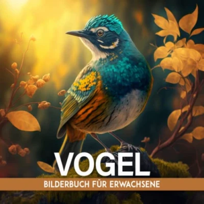 Abbildung von Vogel Bilderbuch Für Erwachsene: Erwachsene Mit Demenz Und Alzheimer patienten Leichtes Entspannendes Gedächtnisbuch Senioren Mentale Stimulation Ältere Menschen