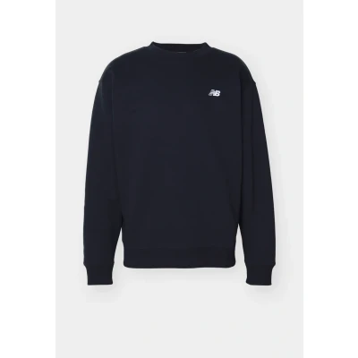 Abbildung von New Balance Sport Essentials Small LOGO Brushed CREW Sweatshirt, Herren, Größe: XS, Black