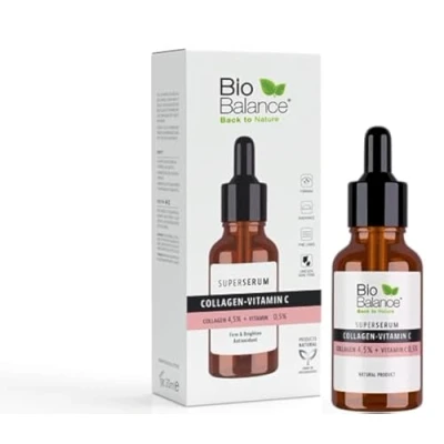 Abbildung von BIOBALANCE back to nature Bio Balance Superserum Kollagen Vitamin C 30 ml 600838