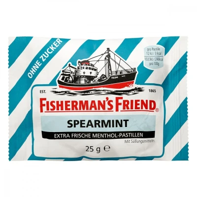 Abbildung von Fishermans Friend Spearmint ohne Zucker Pastillen