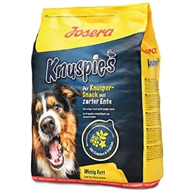 Abbildung von JOSERA Knuspies mit Ente schmackhafte Hundeleckerlis geringem Fettgehalt, 1er Pack (1 x 900 g)