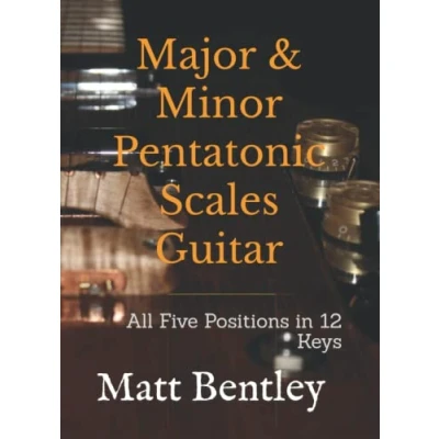 Abbildung von Major &amp; Minor Pentatonic Scales Guitar: All Five Positions In 12 Keys