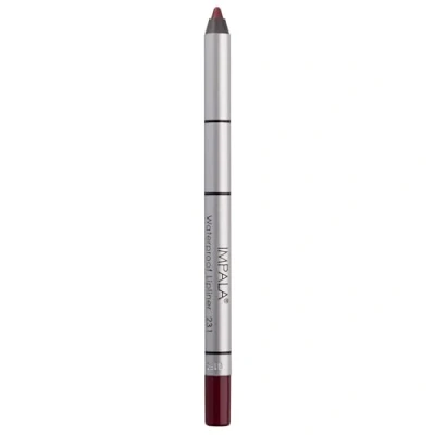 Abbildung von IMPALA Wasserdichter Cremelippenstift in Kirsche 231 Dauerhafter Lippenkonturenstift Lippenstift Lang anhaltender Volumeneffekt