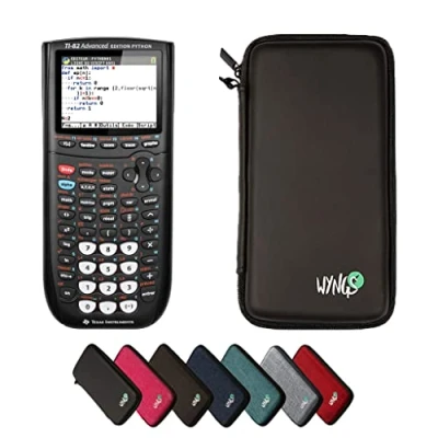 Abbildung von CALCUSO Sparpaket Schwarz mit Grafikrechner TI 82 Advanced Python Edition