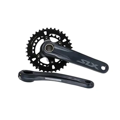 Abbildung von SHIMANO Unisex Erwachsene SLX FC M7100 Kurbelsatz, Black/Grey, 175mm
