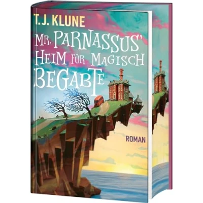 Abbildung von Mr. Parnassus’ Heim für magisch Begabte: T.J. Klunes Weltbestseller in prachtvoller Deluxe Ausstattung mit spektakulärem Farbschnitt. Roman