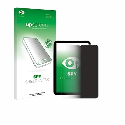 Abbildung von upscreen Anti Spy Blickschutzfolie für Apple iPad Mini 6 WiFi 2021 Privacy Screen Displayschutz Folie [Sichtschutz, Blaulichtfilter]