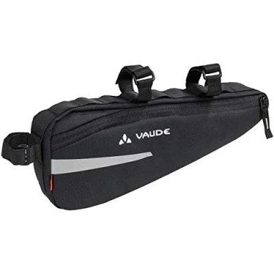 Abbildung von VAUDE Fahrradtasche Cruiser Bag Rahmentasche, 1,3 Liter Volumen mit vielseitig kompatibler Klettbefestigung1,3