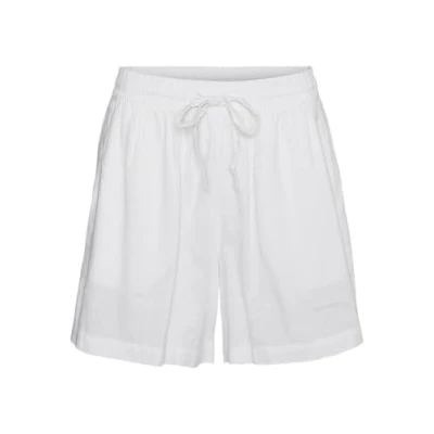 Abbildung von Vero Moda Vmlinn Shorts, Damen, Größe: XL, Snow white