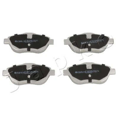 Abbildung von JAPKO 500608 Bremsbelagsatz Vorderachse CITROËN: DS3 Schrägheck, C3 II, Picasso, PEUGEOT: 2008 Kombi, 208 II OPEL: Crossland X