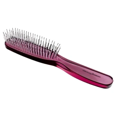 Abbildung von HERCULES SÄGEMANN Zauberbürste Brombeer Hochwertige Scalp Brush für sanftes Entwirren ohne Ziepen. Ideal Damen und Herren, geeignet nasses trockenes Haar. Farbe: