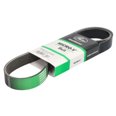 Abbildung von GATES 8PK1213HD Keilrippenriemen 1213 8 Polyester, EPDM (Ethylen Propylen Dien Kautschuk) MERCEDES BENZ: ACTROS