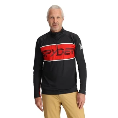 Abbildung von Spyder Paramount 1/2 Zip, Herren, Volcano, S