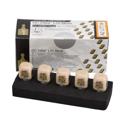 Abbildung von Initial LiSi Block CEREC 14 LT A2 1 Packung à 5 Blöcke