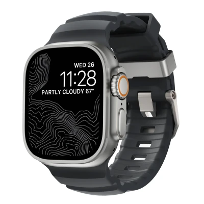 Abbildung von Nomad Rocky Point Band Apple Watch 42mm / 44mm 45mm 49mm Storm Connector Natural