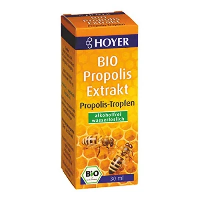 Abbildung von Hoyer Propolis Extrakt Bio alkoholfrei w 30 ml
