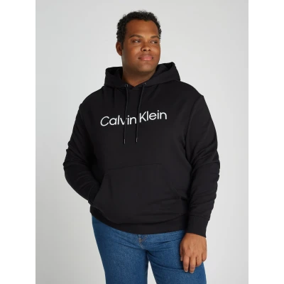 Abbildung von Calvin Klein HERO LOGO Comfort Hoodie Sweatshirt, Herren, Größe: XXL, Ck black