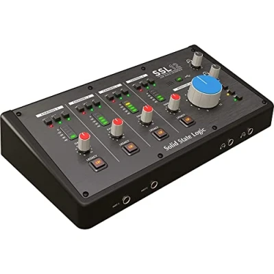 Abbildung von SSL 12 In/8 Out USB Bus Audio Interface, 32 Bit/192 kHz, inklusive Production Pack Softwarepaket