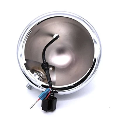 Abbildung von SKUNTUGUANG 5 3/4 Zoll 5,75 Daymaker LED Scheinwerfergehäuse Eimer für FXWG Chopper (Chrom)