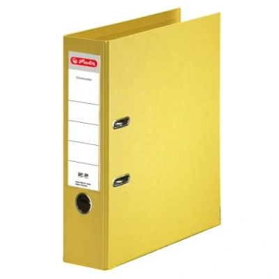 Abbildung von Herlitz 10834356 Ordner maX.file protect+ (A4, 8 cm) gelb