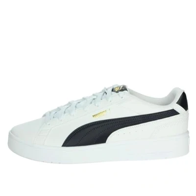 Abbildung von Puma Court Classico Sneakers Unisex Schuhe White/New Navy/Gold Größe: 42