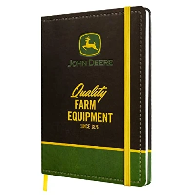 Abbildung von Nostalgic Art Notizbuch John Deere Farm Equipment Logo Black