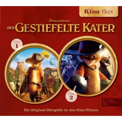 Abbildung von Der gestiefelte Kater Kino Box (1 + 2) Die Original Hörspiele zu den Kinofilmen